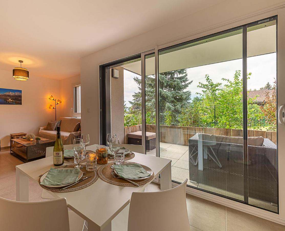 Aux Balcons Anneciens- Entre Lac Et Centre Ville, Lla Selections By Location Lac Annecy Sévrier エクステリア 写真